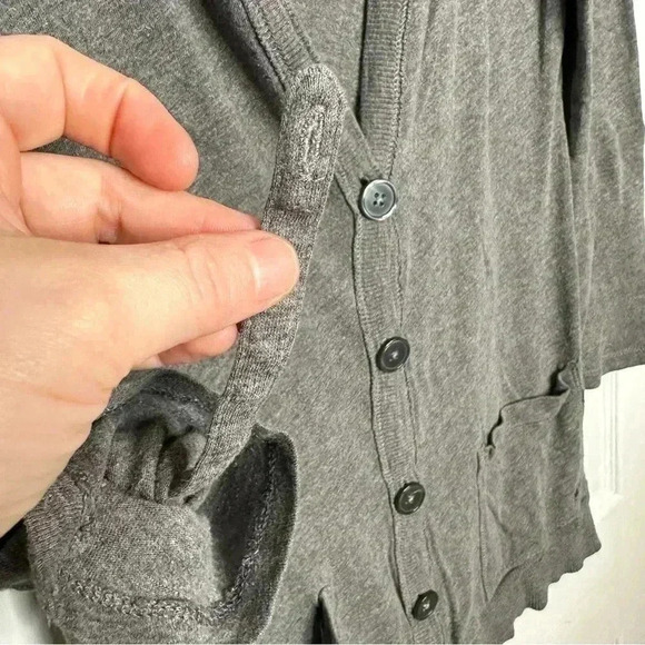 American Eagle Outfitters Cardigan  Long Grey Size Small - Picture 7 of 16